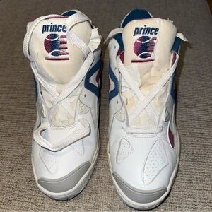 Vintage Mens 1980s Prince Tennis Sneakers